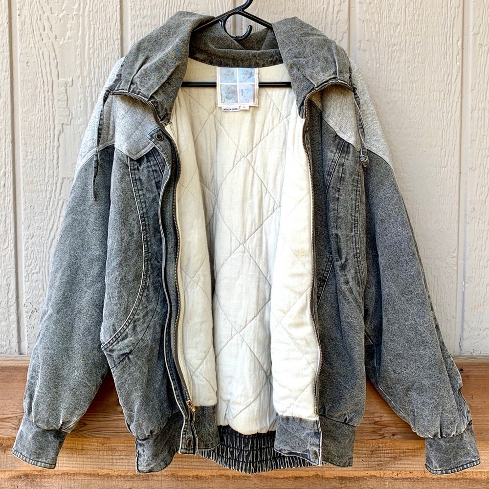 Vintage Gitano denim acid wash insulated jacket - Picture 12 of 17